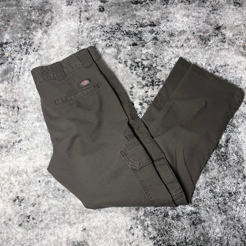 Dickies Mens Green Cargo Pants Size 30x30